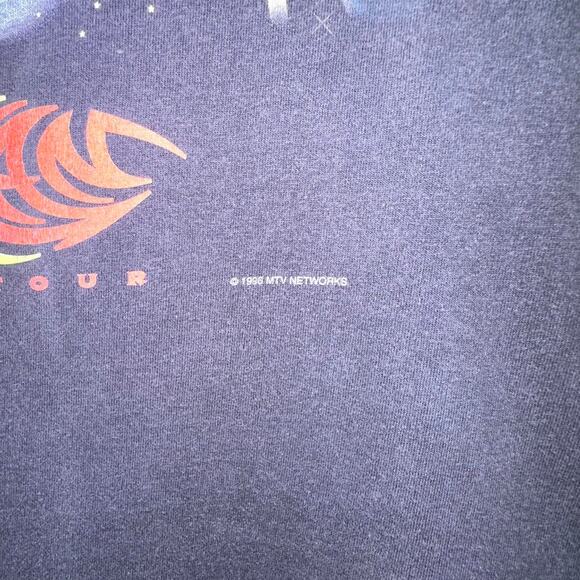 1996 MTV World Tour Dennis Rodman Glow in the Dark - Large 22x30 - Picture 3 of 5